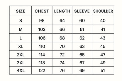 Light weight jacket
